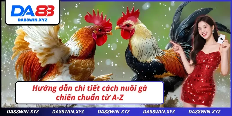 Hướng dẫn nuôi gà đá