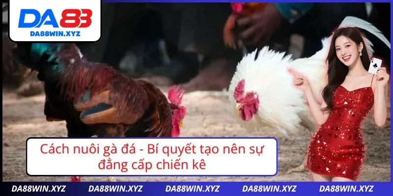 Bí quyết nuôi ra một chiến kê khỏe mạnh tham gia đá gà